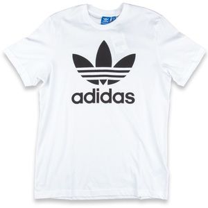 white adidas original t-shirt